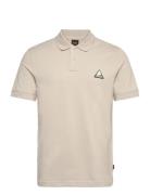 Pe_Fishpatch Tops Polos Short-sleeved Beige BOSS