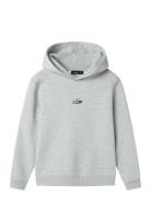 Nlmshostar Ls Sweat W.hood Tops Sweat-shirts & Hoodies Hoodies Grey LM...