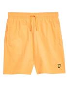 Plain Swim Short Uimashortsit Yellow Lyle & Scott