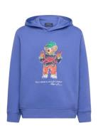 Polo Bear Fleece Hoodie Tops Sweat-shirts & Hoodies Hoodies Blue Ralph...