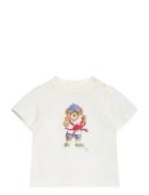 Polo Bear Cotton Jersey Tee Tops T-shirts Short-sleeved White Ralph La...