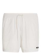 Medium Drawstring Uimashortsit White Calvin Klein