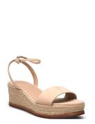 Leona Suede Espadrille Korolliset Sandaalit Espadrillot Beige Lauren R...