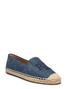 Cameryn Washed Denim Espadrille Matalat Sandaalit Espadrillot Blue Lau...