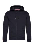 Essential Logo Zip Hoodie Hb Tops Sweat-shirts & Hoodies Hoodies Navy ...