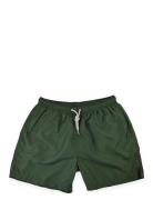 Solid Swim Shorts Uimashortsit Khaki Green Portia 1924