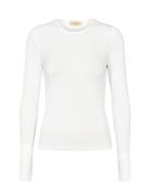 Tamra W Tops T-shirts Long-sleeved T-shirts White MarMar Copenhagen