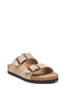 Rhwcolina Strap Sandal Bzt Matalapohjaiset Sandaalit Beige Rosemunde