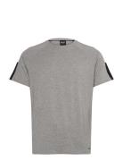 Balance T-Shirt Rn Designers T-shirts Short-sleeved Grey BOSS