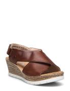 61975-00 Korolliset Sandaalit Espadrillot Brown Rieker