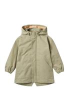 Parka Spriing Parka Takki Green Wheat