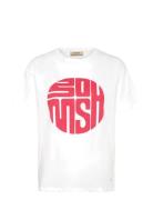 Mmzini O-Ss Tee Tops T-shirts & Tops Short-sleeved White MOS MOSH