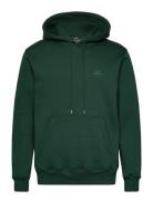 Standard Hoodie Logo Sweat Tops Sweat-shirts & Hoodies Hoodies Green M...