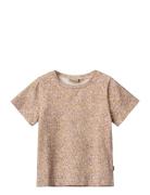 T-Shirt S/S Manna Tops T-shirts Short-sleeved Pink Wheat