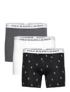Bci Cotton/Elastane-3Pk-Bxb Bokserit Black Polo Ralph Lauren