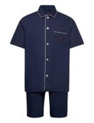 Striped Cotton Pajama Set Pyjama Navy Polo Ralph Lauren