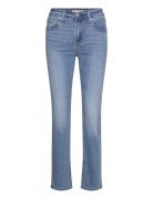 724 High Rise Straight Cool Jo Bottoms Jeans Straight-regular Blue Lev...