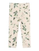 Legging Printed Bottoms Leggings Beige Petit Piao