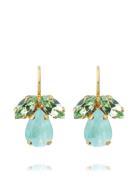 Timo Earrings Gold Korvakoru Korut Blue Caroline Svedbom