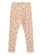 Jersey Leggings Jules Bottoms Leggings Beige Wheat