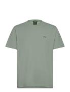 Tee Sport T-shirts Short-sleeved Green BOSS