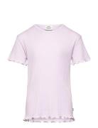 Pointella Trixina Tee Tops T-shirts Short-sleeved Purple Mads Nørgaard