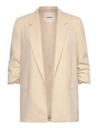 Slshirley Blazer Blazers Single Breasted Blazers Beige Soaked In Luxur...