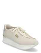 Monique Knit Trainer Matalavartiset Sneakerit Tennarit Cream Michael K...