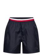 Medium Drawstring Uimashortsit Navy Tommy Hilfiger