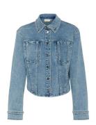 Kadorina Denim Shirt Farkkutakki Denimtakki Blue Kaffe