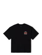 Drayton Hw Relaxed Tee Tops T-shirts Short-sleeved Black Brixton