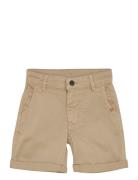 Shorts Twill Bottoms Shorts Beige Minymo