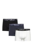 Cotton Stretch Trunk 3P Bokserit Navy Björn Borg