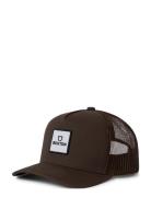 Alpha Block X C Mp Mesh Cap Accessories Headwear Caps Brown Brixton