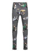 Leggings Racingcars Aop Bottoms Leggings Grey Lindex