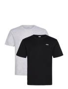 Brod Tee / Double Pack Sport T-shirts Short-sleeved Multi/patterned FI...