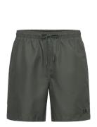 Classic Swimshort Uimashortsit Khaki Green Fred Perry