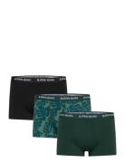 Cotton Stretch Trunk 3P Bokserit Green Björn Borg