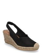 Women Sling Korolliset Sandaalit Espadrillot Black Tamaris