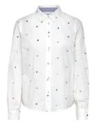 Nujune Shirt Tops Shirts Long-sleeved White Nümph