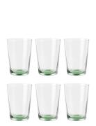 0 Home Tableware Glass Drinking Glass Green Broste Copenhagen