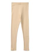 Rib Leggings Maddy Bottoms Leggings Yellow Wheat