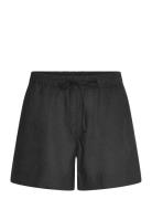 Melody Linen Shorts Bottoms Shorts Casual Shorts Black Twist & Tango