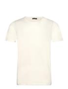Kyran T-Shirt S-S Designers T-shirts Short-sleeved White Oscar Jacobso...