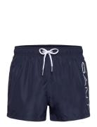 Lightweight Swim Shorts Uimashortsit Navy GANT