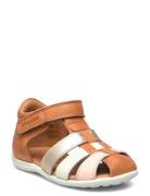 Bisgaard Carly Shoes Summer Shoes Sandals Brown Bisgaard