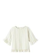 Nkffizteks Top Tops T-shirts Short-sleeved White Name It