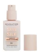 Revolution Makeup Skin Silk Serum Foundation F0.5 Meikkivoide Meikki R...