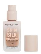 Revolution Makeup Skin Silk Serum Foundation F12 Meikkivoide Meikki Re...