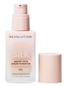 Revolution Makeup Skin Silk Serum Foundation F1 Meikkivoide Meikki Rev...